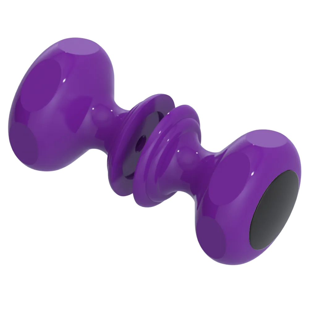 Rubinet Shower Door Knob (set) Purple Haze