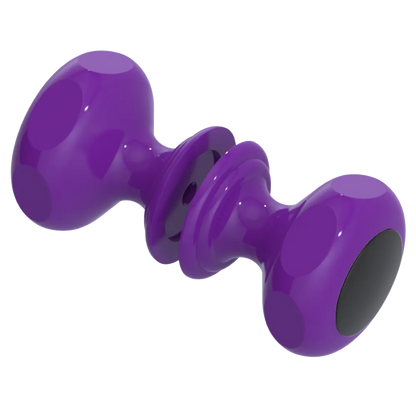 Rubinet Shower Door Knob (set) Purple Haze
