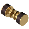Rubinet Shower Door Knob (set) Gold