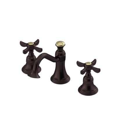 Rubinet Widespread Lav. Set. (less drain) Tuscan Brass