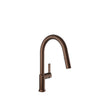 Baril Single-hole kitchen faucet with 2-function pull-down spray