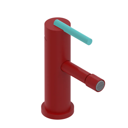 Rubinet Single Control Bidet Fitting (less drain) Maroon