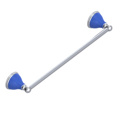 Rubinet Towel Bar 18" Satin Chrome