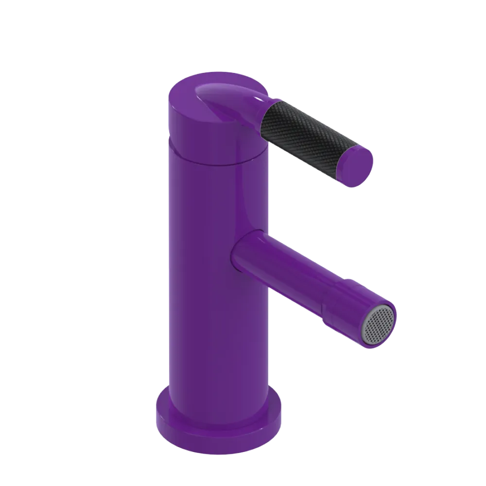 Rubinet Single Control Bidet Fitting (less drain) Purple Haze