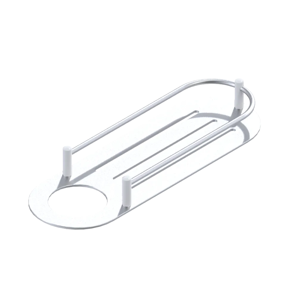 Rubinet Shelf Only Satin Chrome