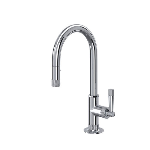 ROHL Graceline® Pull-Down Bar/Food Prep Kitchen Faucet With C-Spout