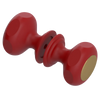Rubinet Shower Door Knob (set) Maroon