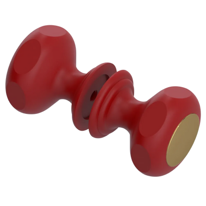 Rubinet Shower Door Knob (set) Maroon