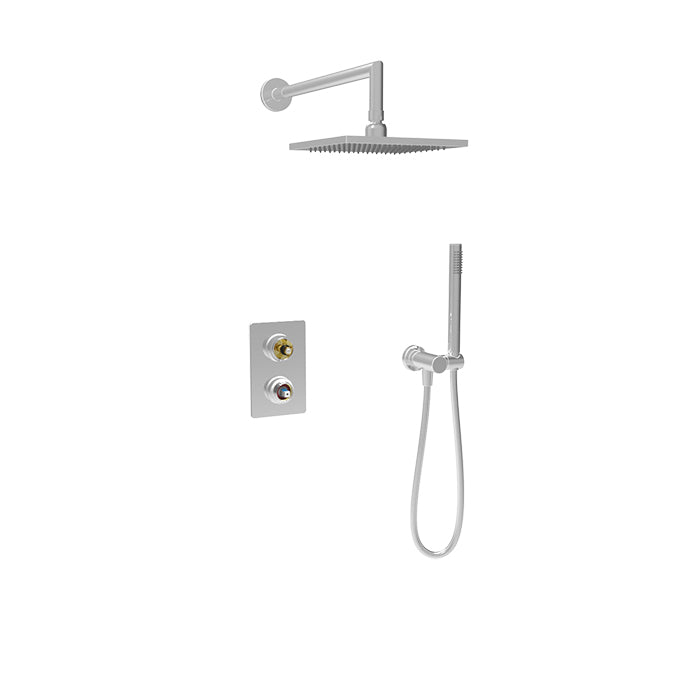 Baril Complete pressure balanced shower kit without handle