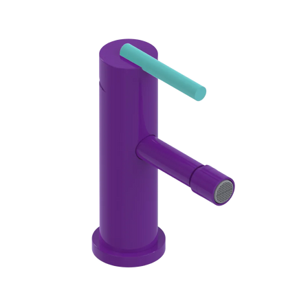 Rubinet Single Control Bidet Fitting (less drain) Purple Haze