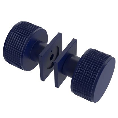 Rubinet Shower Door Knob (set) Midnight Blue