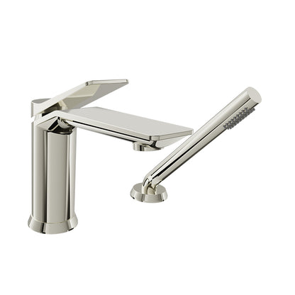 Baril 2-piece tub filler with hand shower