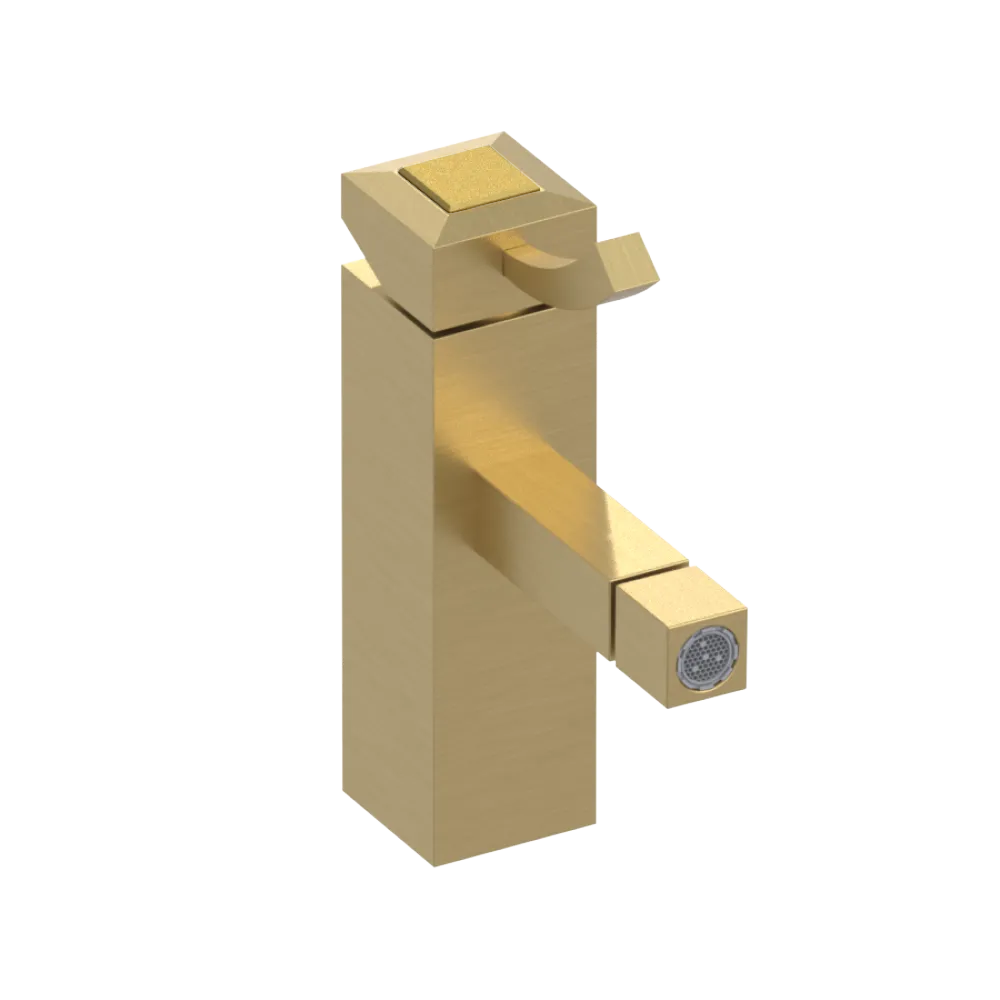 Rubinet Single Control Bidet Fitting (less drain) Satin Gold