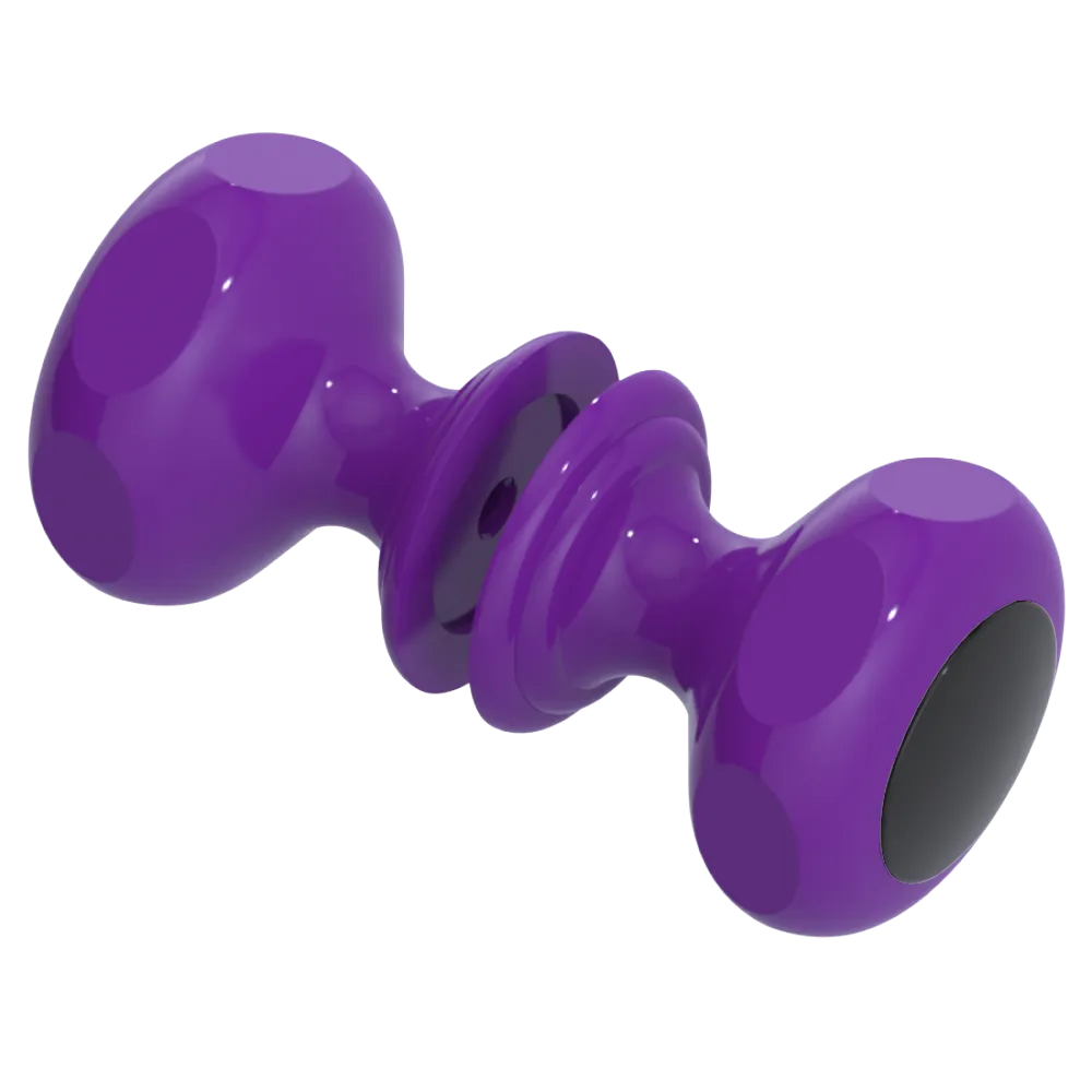 Rubinet Shower Door Knob (set) Purple Haze