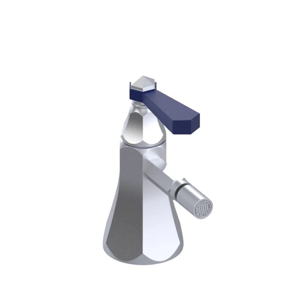 Rubinet Single Control Bidet Fitting (less drain) Satin Chrome