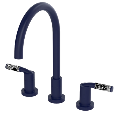 Rubinet Widespread Kitchen Set Midnight Blue