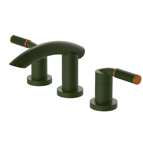 Rubinet Widespread Lav. Set. (less drain) Green Envy
