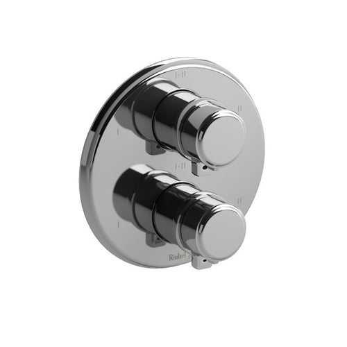 Riobel Momenti™ 3/4" Therm & Pressure Balance Trim With 6 Functions