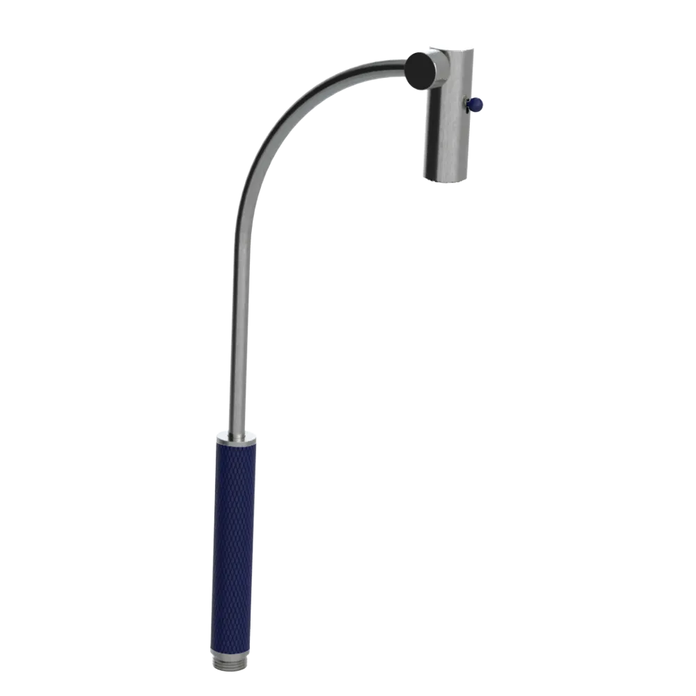 Rubinet Hand Held Shower Bidet Only Satin Nickel