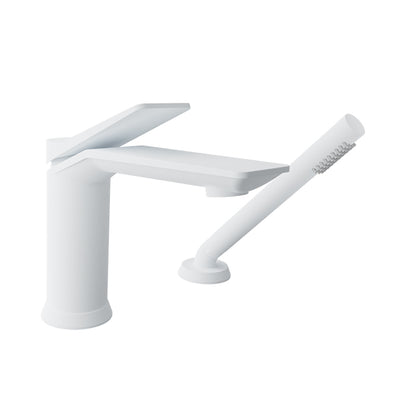 Baril 2-piece tub filler with hand shower