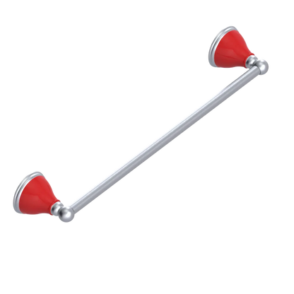 Rubinet Towel Bar 18" Satin Chrome