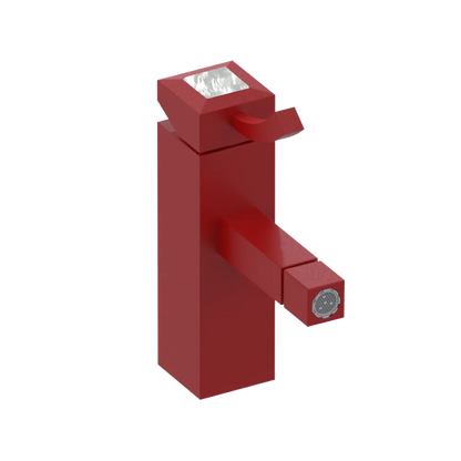 Rubinet Single Control Bidet Fitting (less drain) Maroon