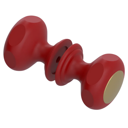 Rubinet Shower Door Knob (set) Maroon