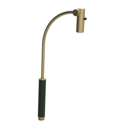 Rubinet Hand Held Shower Bidet Only Satin Brass