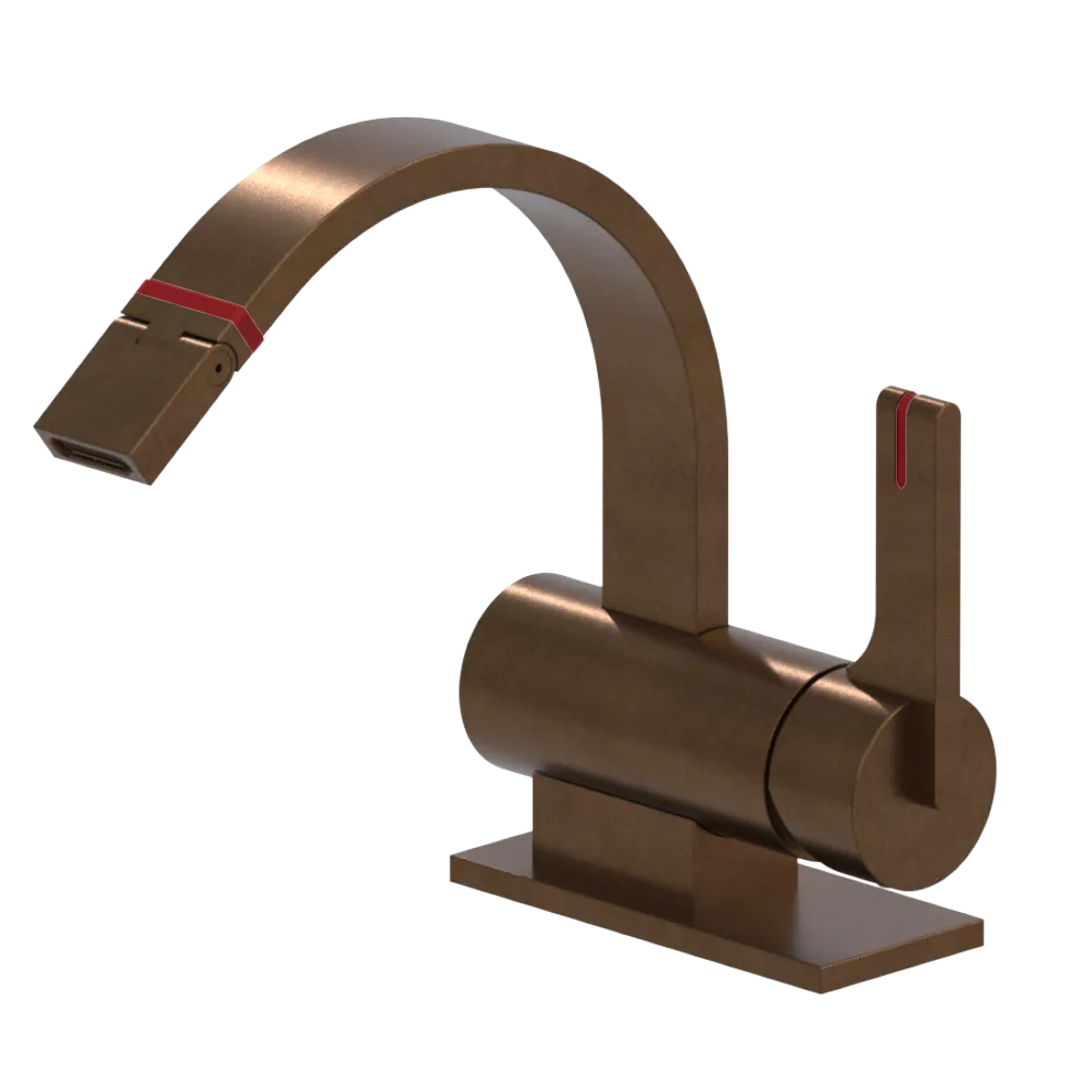 Rubinet Single Control Bidet Fitting (less drain) Oil Rubbed Bronze