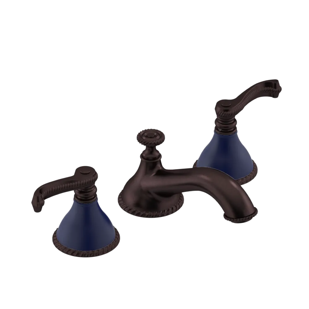 Rubinet Widespread Lav. Set. (less drain) Oil Rubbed Bronze