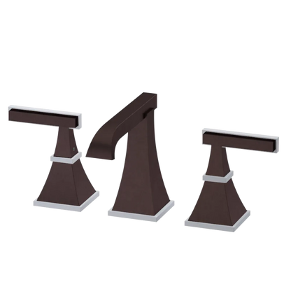 Rubinet Widespread Lav. Set. (less drain) Oil Rubbed Bronze
