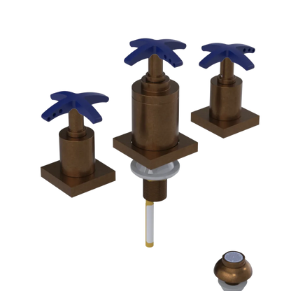 Rubinet Bidet Fitting with Spray, Diverter, and Vacuum Breaker (less drain) Oil Rubbed Bronze