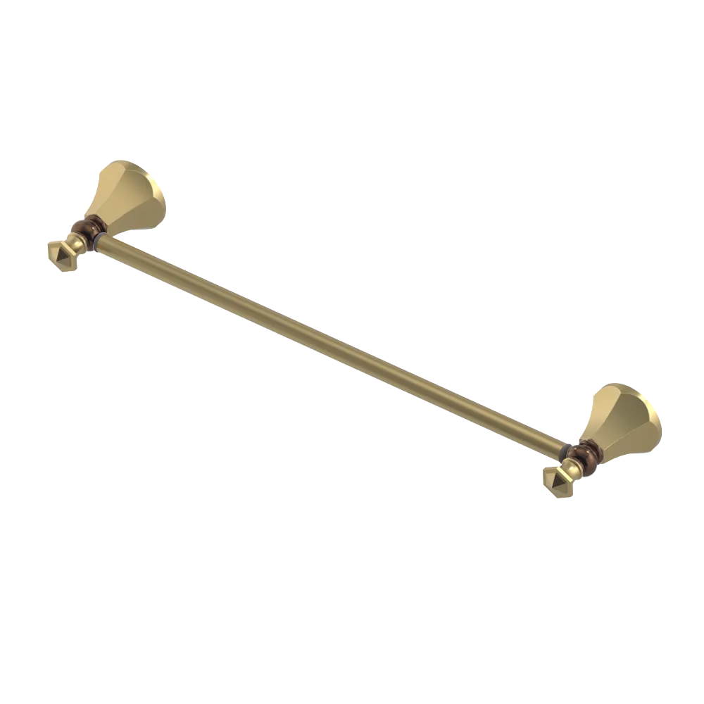Rubinet Towel Bar 18" Satin Gold
