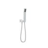 Baril 1-spray anti-limestone hand shower on wall-mounted supply elbow