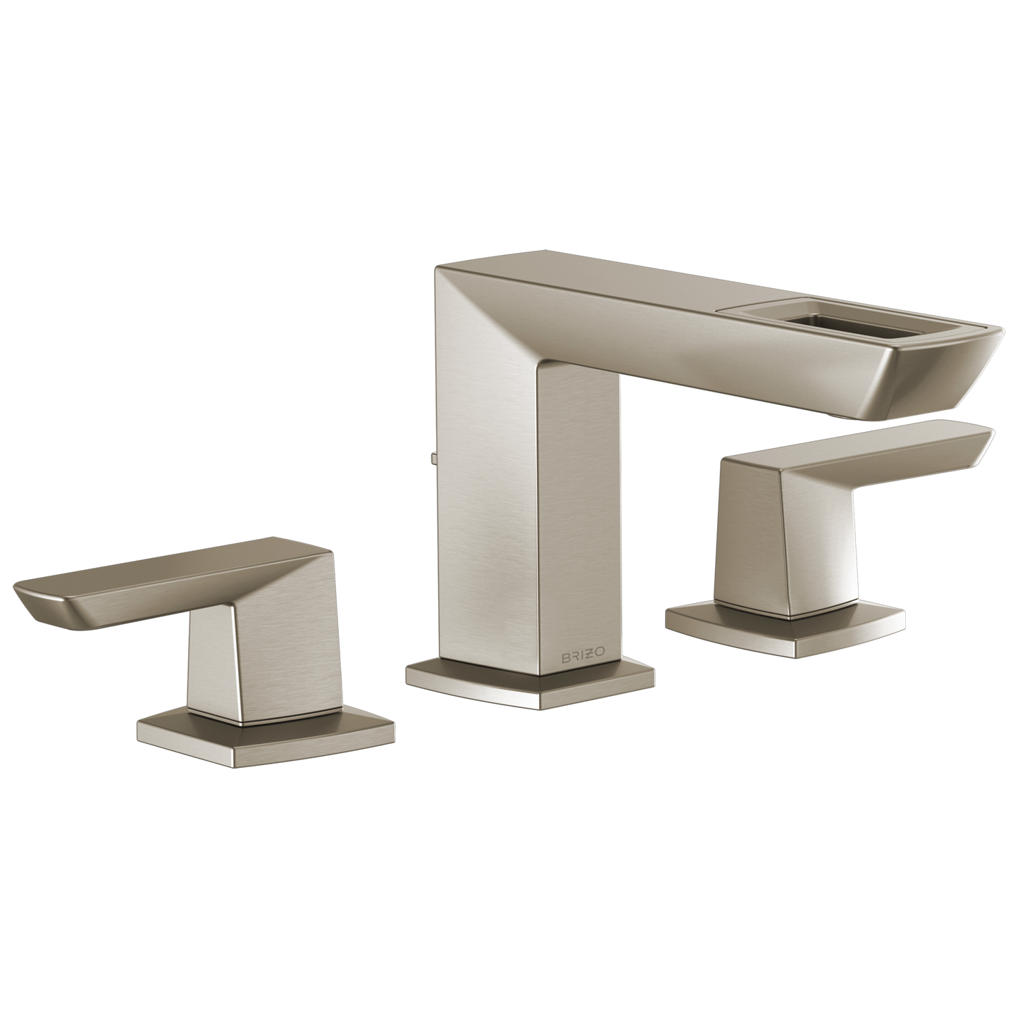 Brizo Widespread Lavatory Faucet With Open Flow Spout 12 Gpm