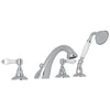 ROHL Viaggio 4-Hole Deck Mount Tub Filler