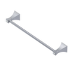 Rubinet Towel Bar 24" Satin Chrome
