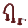 Rubinet Widespread Lav set (less drain) Maroon