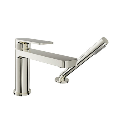 Baril 2-piece tub filler with hand shower
