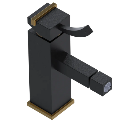 Rubinet Single Control Bidet Fitting (less drain) Matt Black