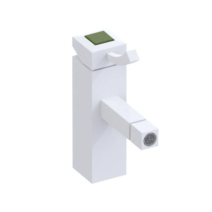 Rubinet Single Control Bidet Fitting (less drain) Matt White