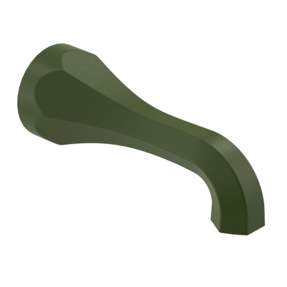 Rubinet Tub Filler Spout Wall Mount Green Envy