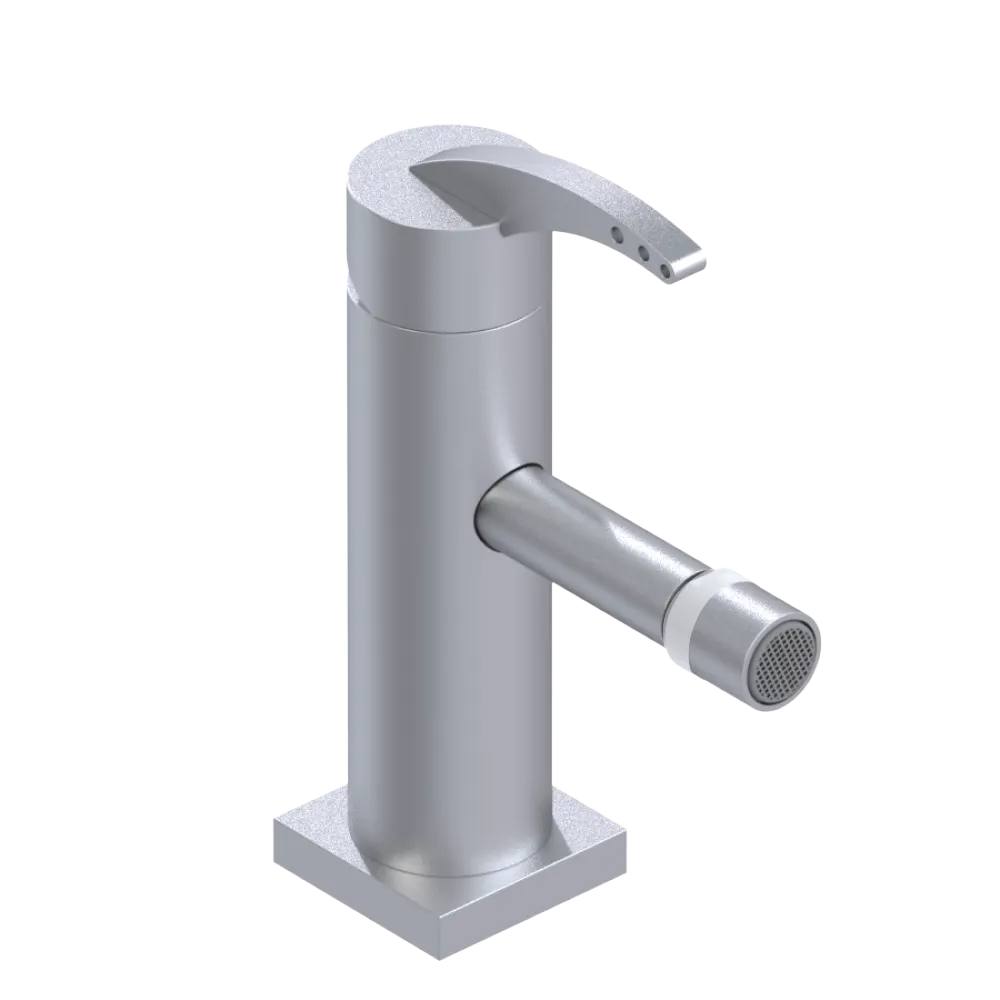 Rubinet Single Control Bidet Fitting (less drain) Satin Chrome
