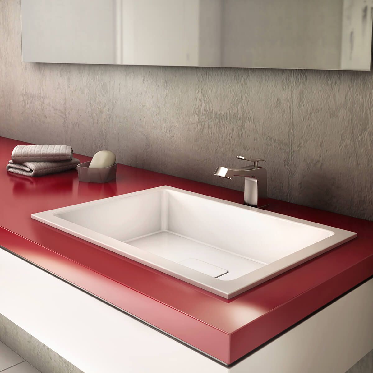 KALIA KOMO Over counter bathroom sink
