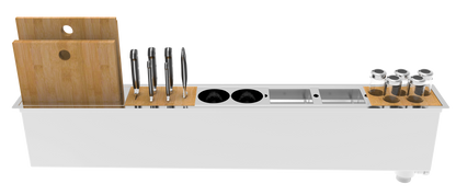 Zomodo Panama Slim 46" Prep Station