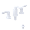 Rubinet Bidet Fitting with Spray, Diverter, and Vacum Breaker (Less Drain) Matt White