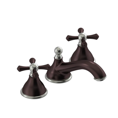 Rubinet Widespread Lav. Set. (less drain) Oil Rubbed Bronze