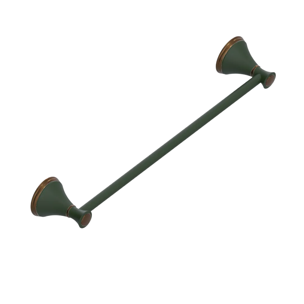Rubinet Towel Bar 18" Green Envy