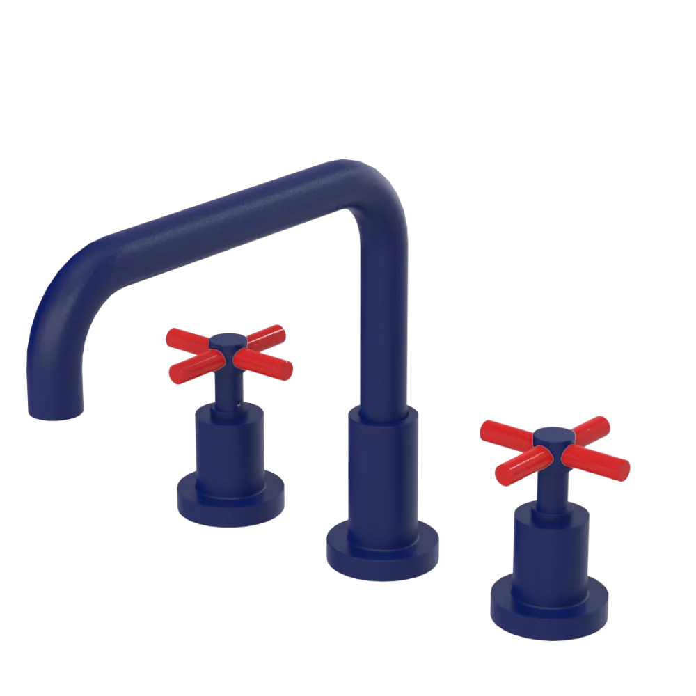 Rubinet Widespread Kitchen Set Midnight Blue
