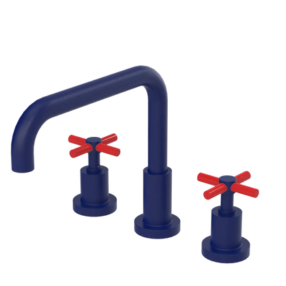 Rubinet Widespread Kitchen Set Midnight Blue